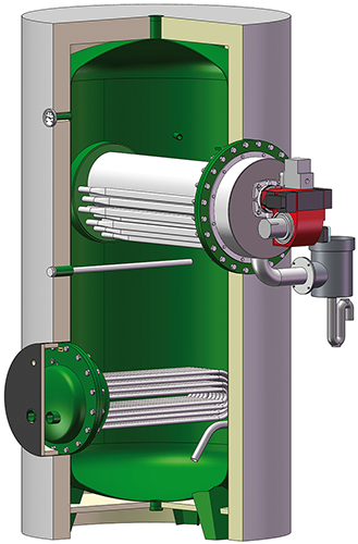 Hydro-accumulateur solaire gaz MASTER SOLAIRE GAZ